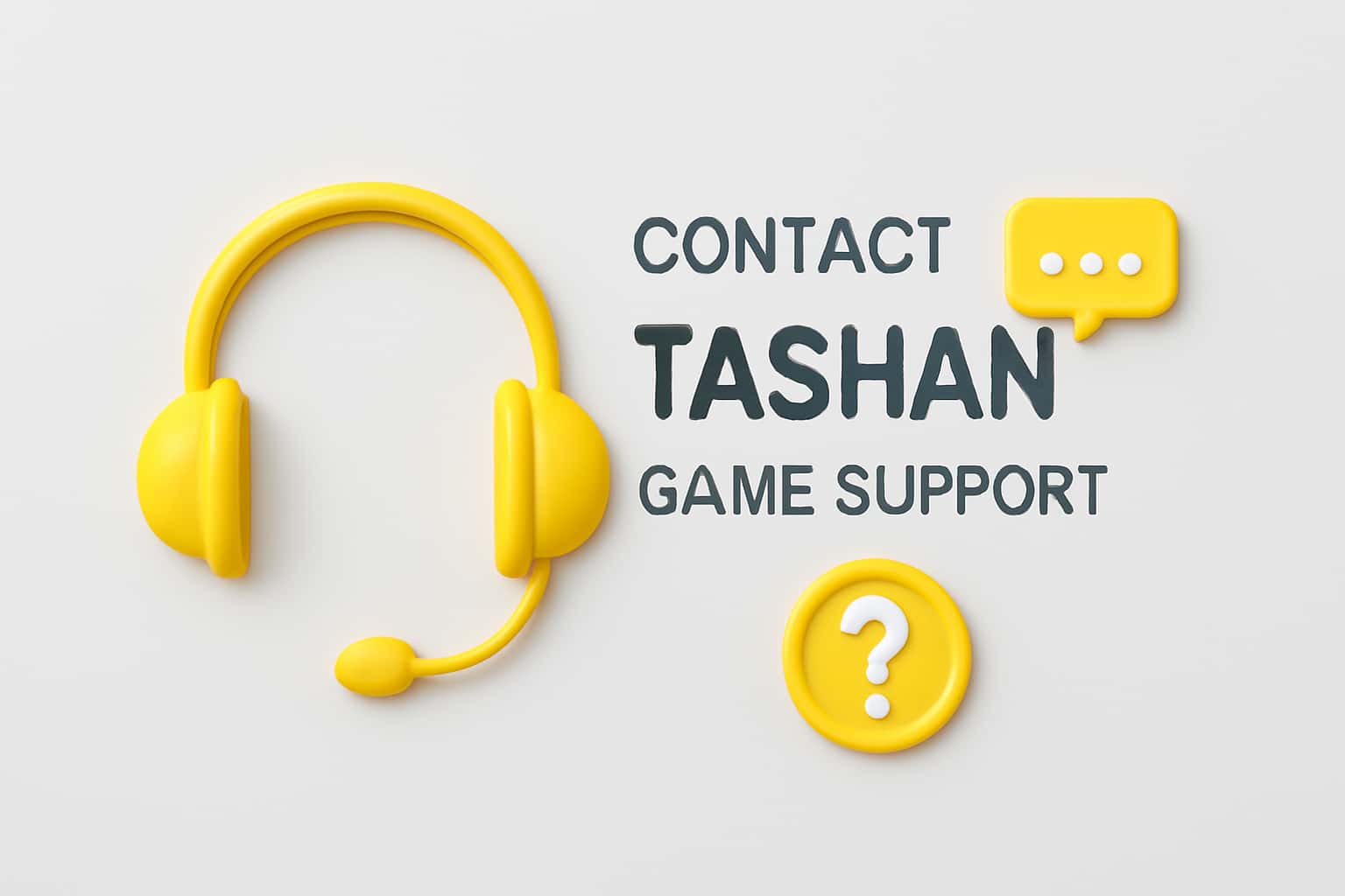 Contact Tashan Game Support Interface