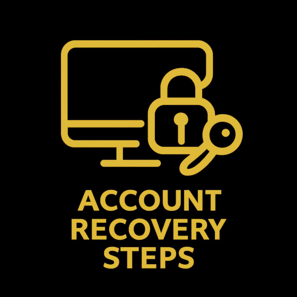 Icon representing Tashan Game account recovery guidance.